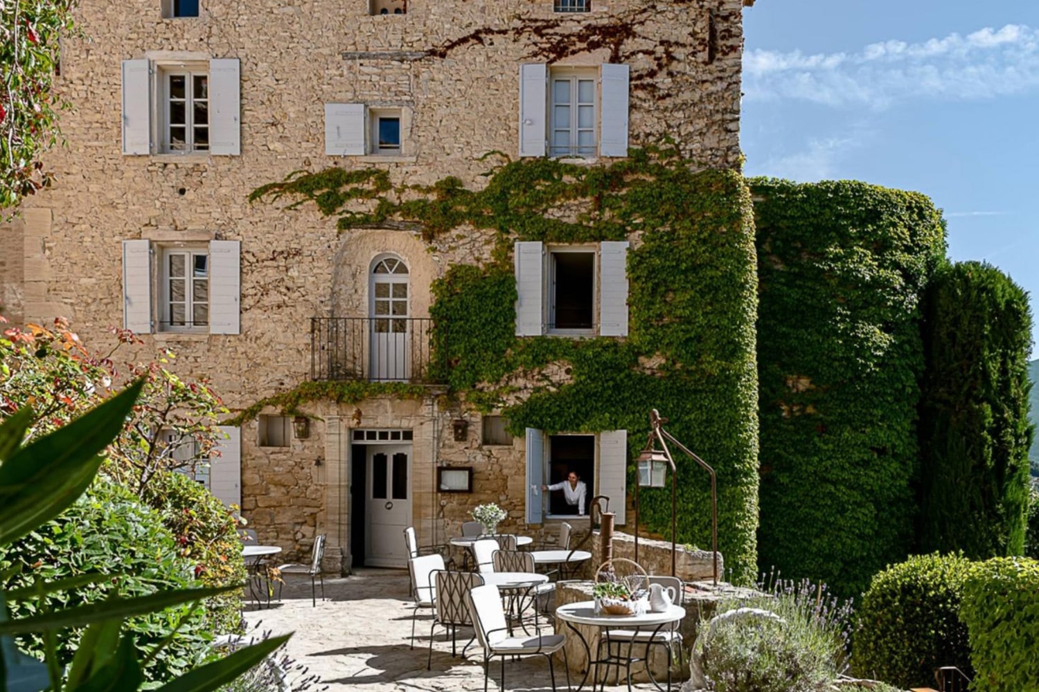 Terrasse Salon Madelaine provence