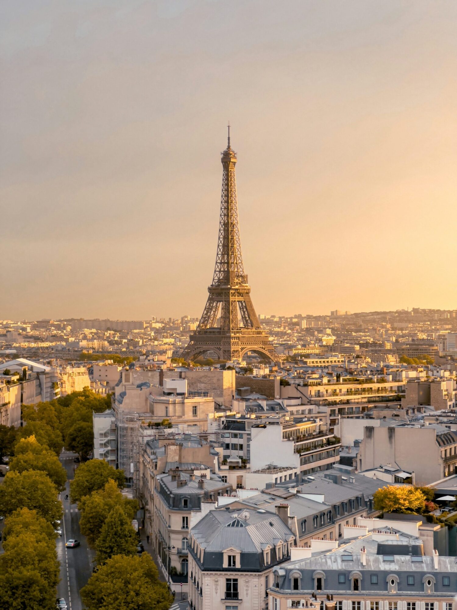vue sur la tour eiffel