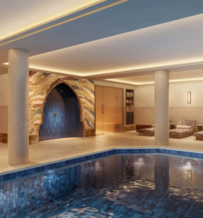 Piscine Saint Roch Courchevel 1850